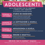 ADOLESCENTI: dalla relazione con gli insegnanti a quella con i genitori